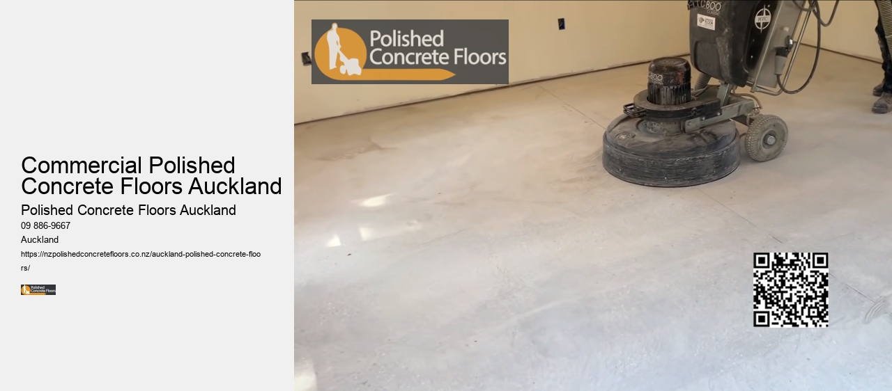 Commercial Polished Concrete Floors Auckland