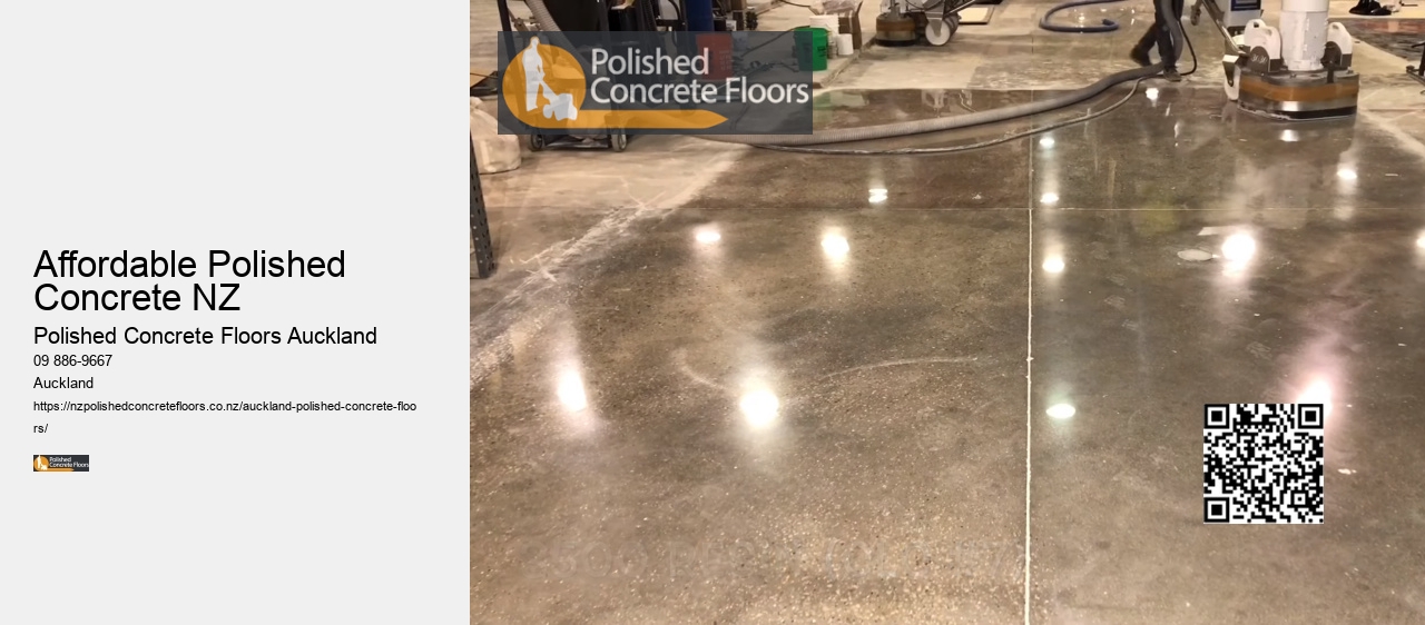 Affordable Polished Concrete NZ