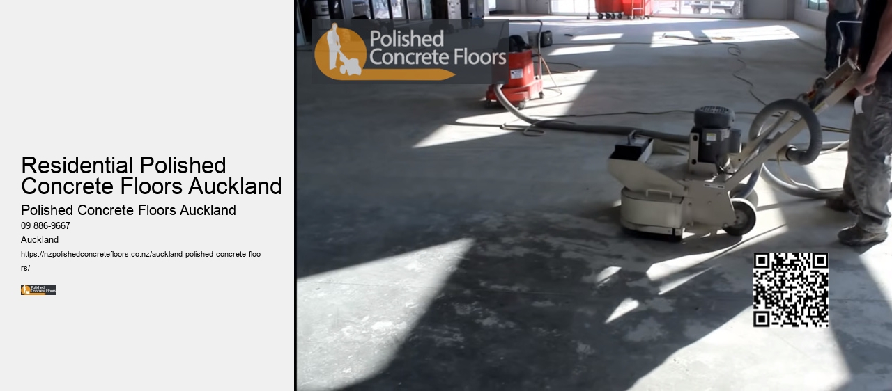 Polished Concrete Floor Auckland